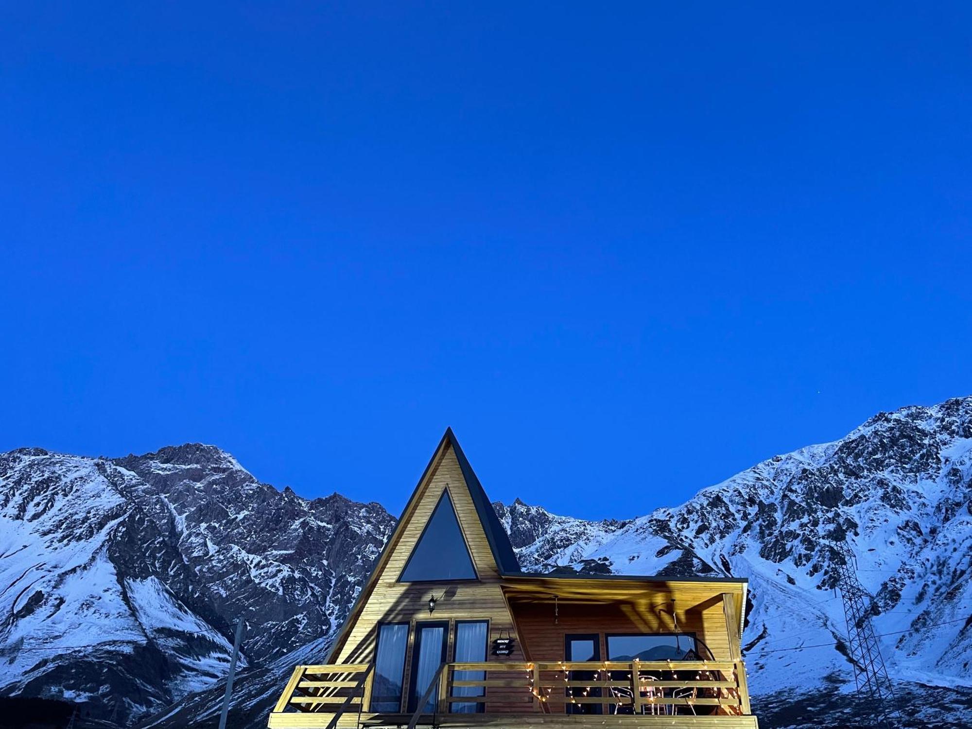 Memory Hut_Kazbegi Lägenhet Exteriör bild