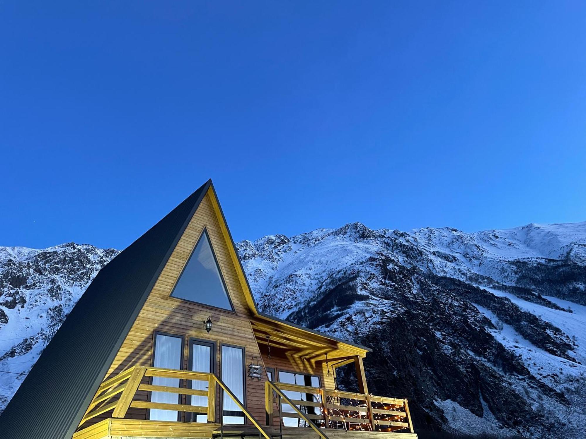 Memory Hut_Kazbegi Lägenhet Exteriör bild