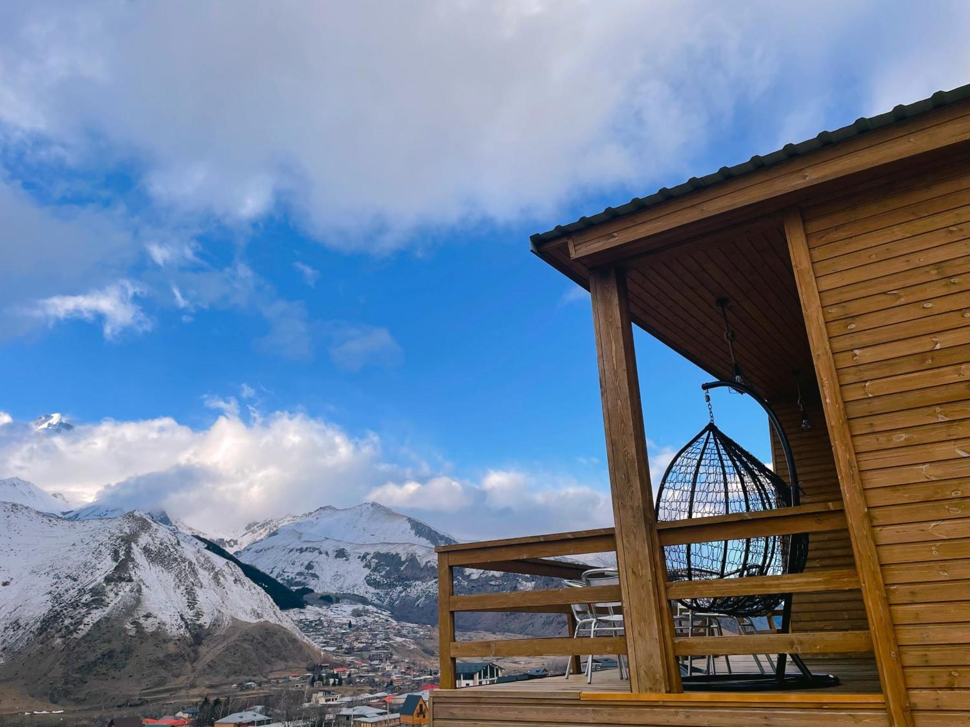 Memory Hut_Kazbegi Lägenhet Exteriör bild